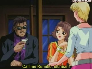 Anime lesbians licking and dildoing