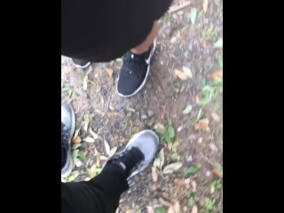 19 Year Old Girl Gives Head In Alley