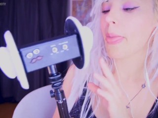 ASMR Most Sensitive Ear Eating cherrycrush