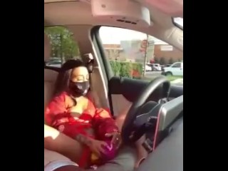 Pussy Play in my car