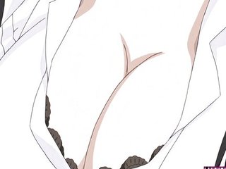 Big titted hentai babe tittyfucks