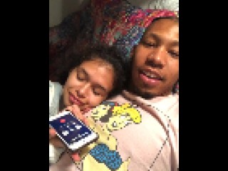 Teenage College Latina Cheats on Her Boyfriend While on the Phone
