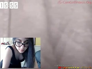 Beautiful girl solo on webcam