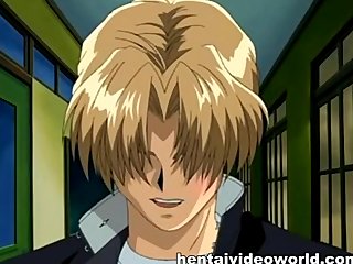 Sweet teen to satisfy hard hentai dick