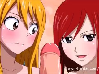 Erza Scarlet in Fairy Tail have sex