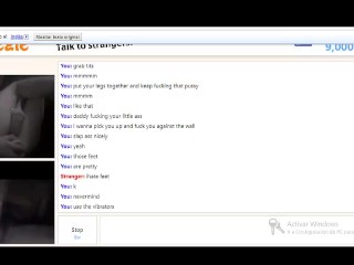 Omegle sexy slut from canada cheats her bf and teases my big dick