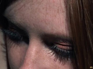 Bdsm Punishment desires for a captive redhead young slave