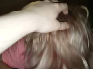 GF gives hot POV blowjob before school swallows cum