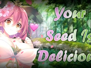 Cute Alarune Girl Sucks The “Seed” Out Of You {Lewd ASMR}