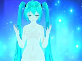 MMD, R18, Nude, miku, dance