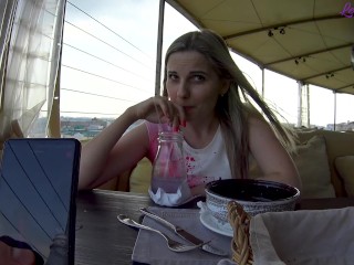 Remote Control Vibrator in Public Place – Softcore by Letty Black