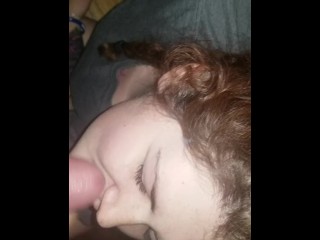 Sexy facial for my pawg