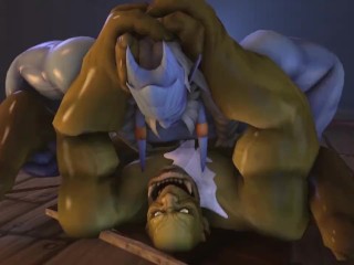 Bond between Draenei and Orc / Sergeant Draenei