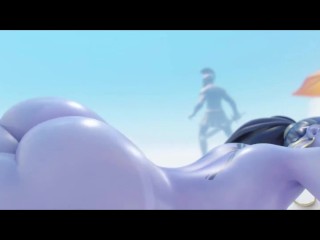 Widowmaker Beach Shake & Fuck Overwatch (Animation W/Sound)