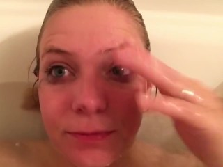TrinaMason bathtub breathhold