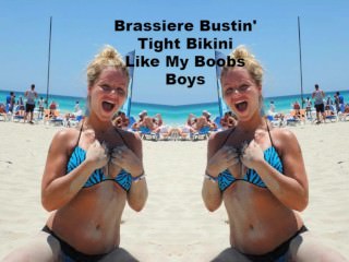 Sarka Kantorova Stripper Takes On Tiny Bikinis