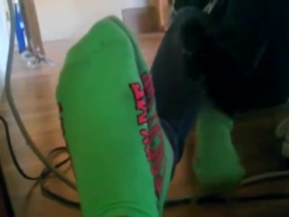 Sexy Stinky Green Socks 2