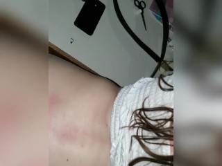 Teen fucks college milf