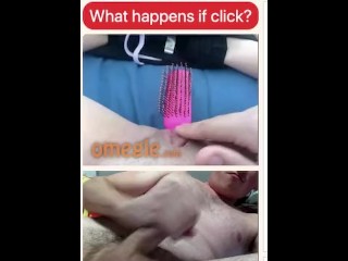 Teen Gets a little crazy on Omegle