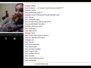 Cutie Redhead Cheats on Boyfriend on Omegle [Claim]