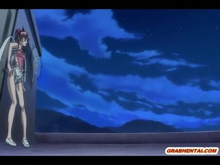 Redhead hentai girl hot fucking