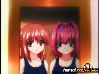 Two young lesbian girls play in the shower – Hentaixxx