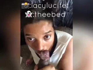Deep throat Afternoon Blowjob