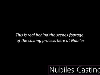 Nubiles-Casting Tiny teen pussy gets first big cock ride