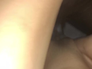 HUGE BBC FUCKS ASIAN GIRL & LEAVE MASSIVE CUMSHOT ALL OVER STOMACH