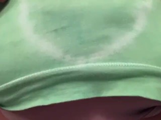 Teasing Tit Drop by Young Teen