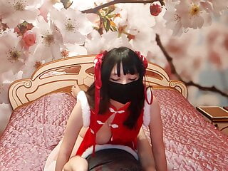 My Japanese Stepsister made a Christmas Present for me. Ahegao