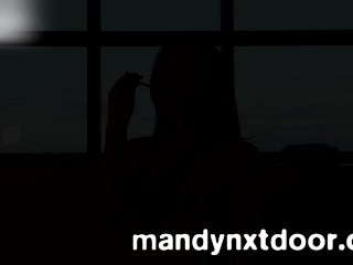 Mandy Kay bends over and shakes her big booty