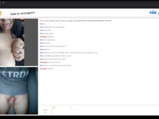 Girls make me cum on omegle