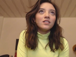 Otaku latina loves to watch hentai, she loves to be trreated like a real slut!