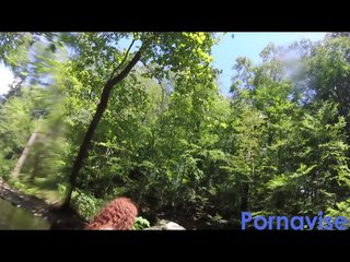 Public sex with natural tit teen redhead