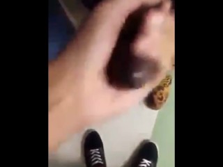 Young ebony teen sucks bbc in church and almost gets caught