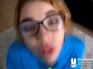 sloppy deepthroat in new apartment