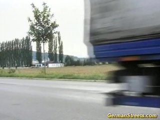 Picked up German Teen in doublepenetration