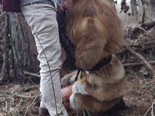 Outdoor sex with redhead teen in winter forest. Risky public fuck – Otta Koi