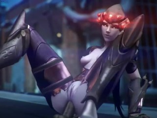 widowmaker (overwatch), fpsblyck, has audio dildo