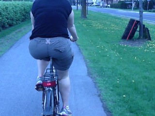 Big Butt on Bike