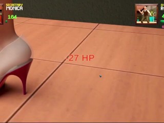 Secrets of Trampling – Office Fight (Giantess And Shrink)