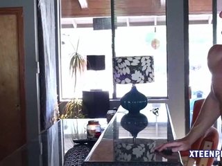 Lovely Natalie creampied by car mechanic