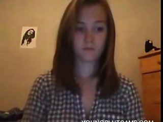 French teen on cam is a WHORE