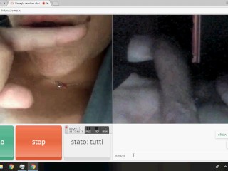 Hot teen on Omegle (ome.tv) – cummed too soon