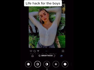 Addison Rae nude tits exposed