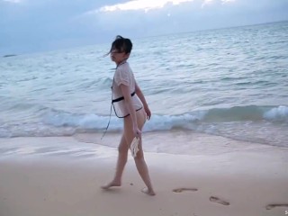 Jap cute small tits idol Yura