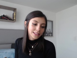 Little slut opening her pale ass for you